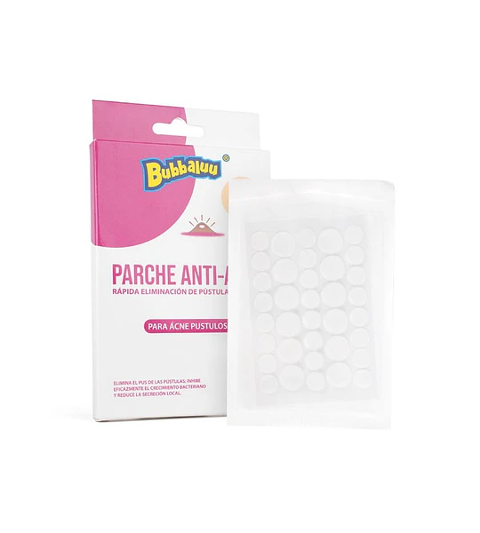 Parches para Acné Postular BUBBALUU Rosado
