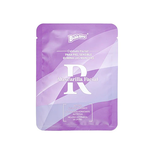 Mascarilla de Retinol BUBBALUU - Chuys Beautys | Chuy's Beautys