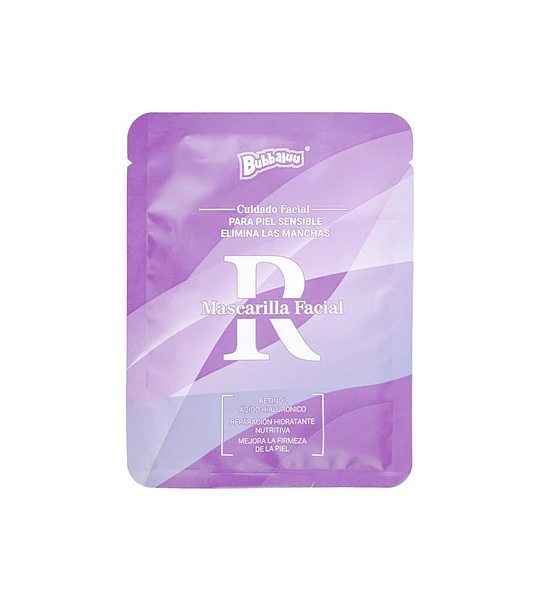 Mascarilla de Retinol BUBBALUU
