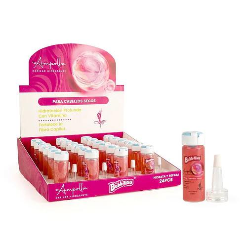 Ampolla para Cabello Seco BUBBALUU 15ml - Chuys Beautys | Chuy's Beautys