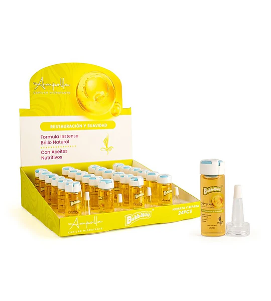 Ampolla Restauración y Suavidad BUBBALUU 15ml