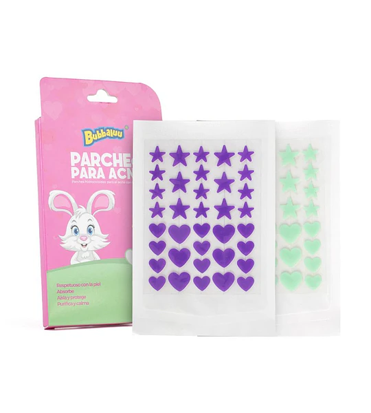 Parches de Acné BUBBALUU Estrella Corazon