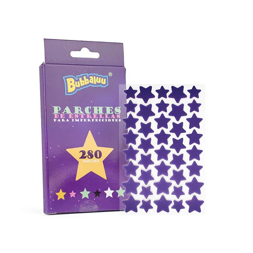 Parches de Acné BUBBALUU Estrella - Chuys Beautys | Chuy's Beautys