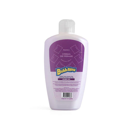 Crema de Peinar BUBBALUU Uva - Chuys Beautys | Chuy's Beautys