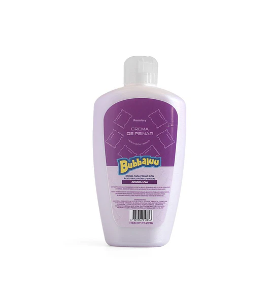 Crema de Peinar BUBBALUU Uva