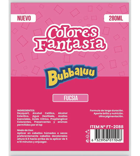 Colores Fantasía Fucsia