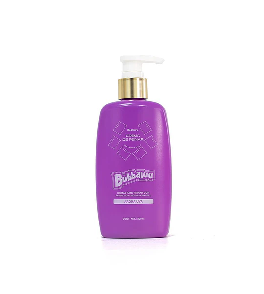 Crema de Peinar BUBBALUU Uva 300ml