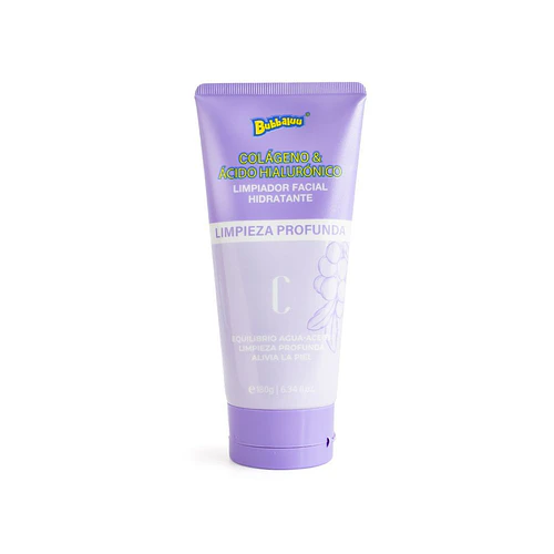 Limpiador Facial Colageno BUBBALUU - Chuys Beautys | Chuy's Beautys