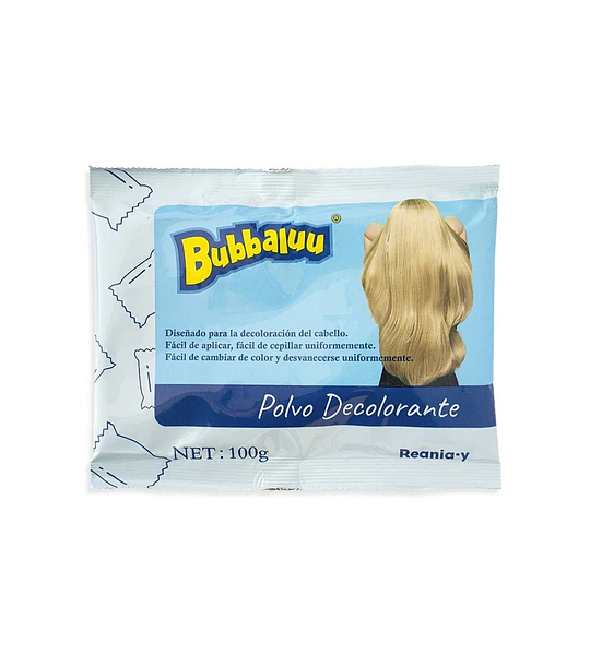 Polvo Decolorante BUBBALUU 100gr
