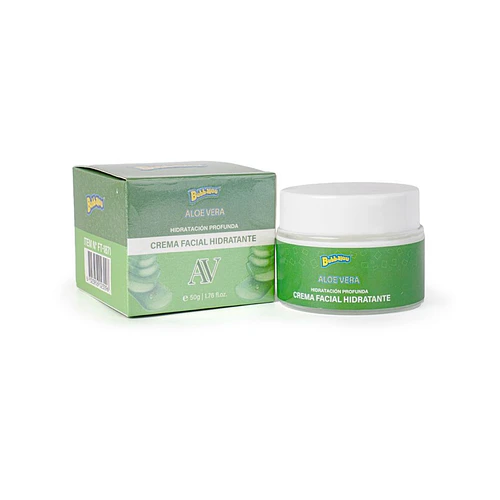 Crema Facial Hidratante Aloe Vera BUBBALUU - Chuys Beautys | Chuy's Beautys