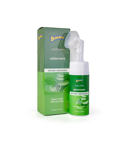 Espuma de Aloe Vera BUBBALUU