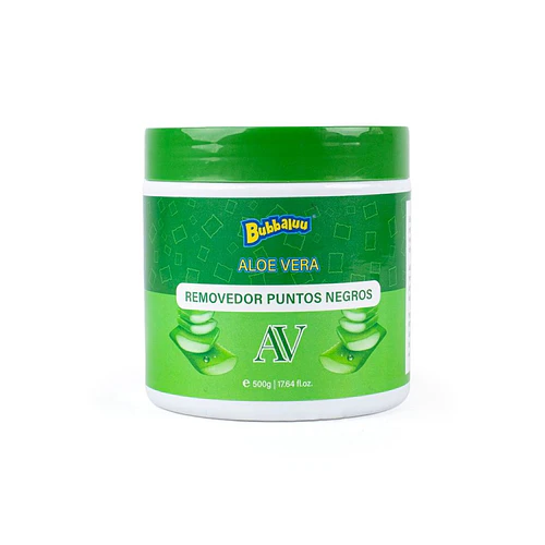 Mascarilla Puntos Negros Aloe Vera BUBBALUU - Chuys Beautys | Chuy's Beautys