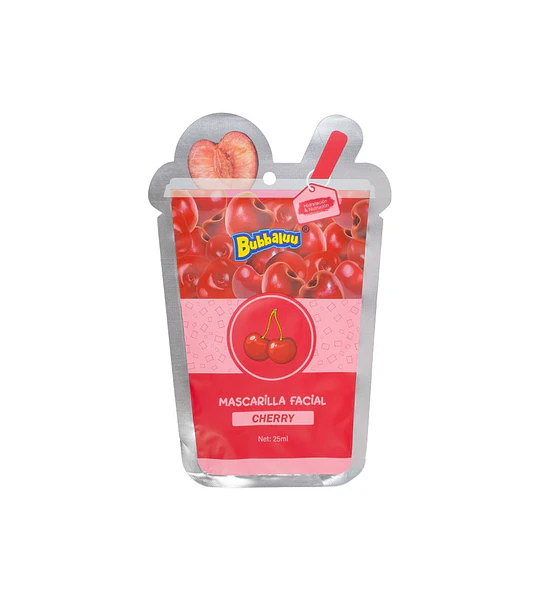 Mascarilla Facial Cereza BUBBALUU