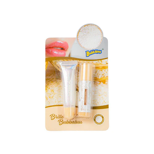 Duo de Bálsamo Labial Arroz BUBBALUU - Chuys Beautys | Chuy's Beautys