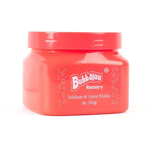 Exfoliante de Azucar Aroma Frutilla BUBBALUU - Chuys Beautys | Chuy's Beautys