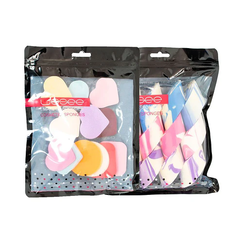 Esponja Combinado N°1 12pcs - Chuys Beautys | Chuy's Beautys