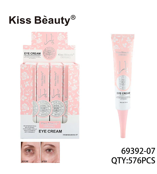 Crema de Ojos Regeneradora y Antiarrugas Kiss Beauty Skin Clinic 30ml