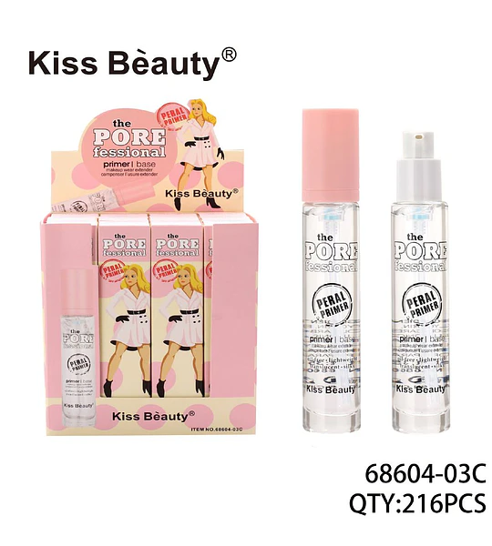 Kiss Bèauty The POREfessional Primer Base Extensor de Maquillaje Perla