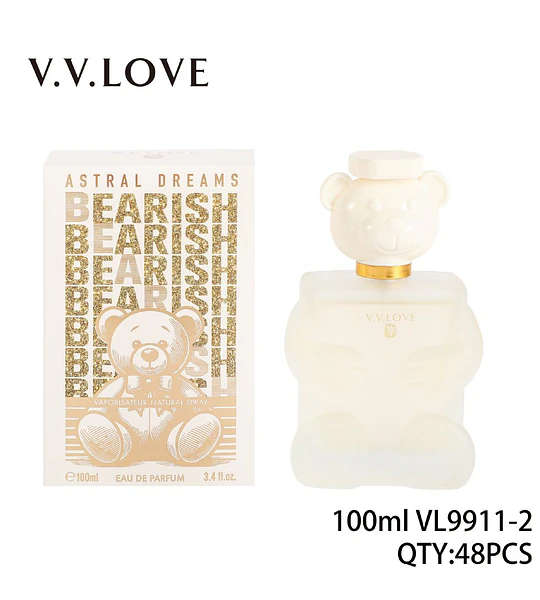 Eau de Parfum V.V. Love Astral Dreams Bearish con botella de osito