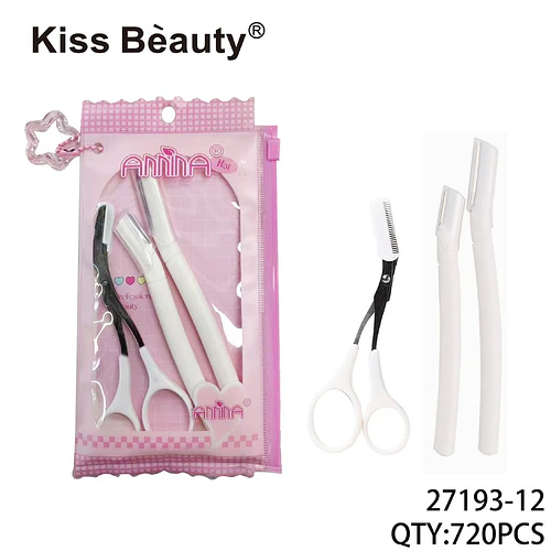 Set de herramientas de precisión para cejas Kiss Bèauty Annina - Chuys Beautys | Chuy's Beautys