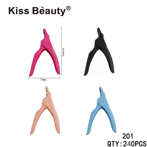 Cortador de puntas de uñas acrílicas Kiss Bèauty profesional - Chuys Beautys | Chuy's Beautys