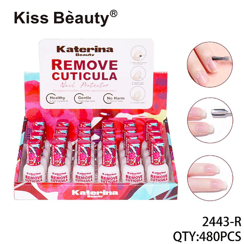 Removedor de Cutículas Katerina Beauty Protector de Uñas - Chuys Beautys | Chuy's Beautys