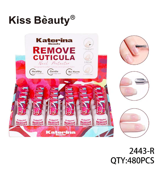 Removedor de Cutículas Katerina Beauty Protector de Uñas