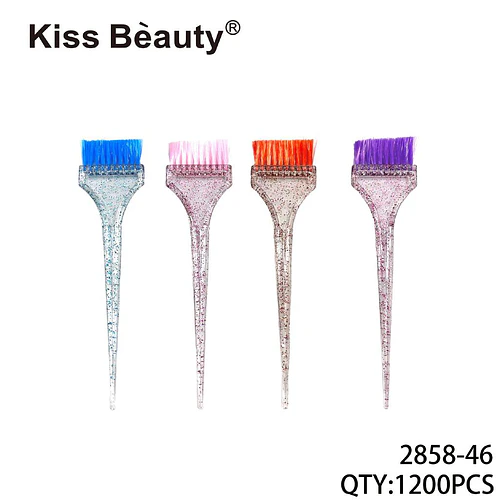Set de 4 Pinceles Aplicadores de Tinte para Cabello Glitter Kiss Bèauty - Chuys Beautys | Chuy's Beautys
