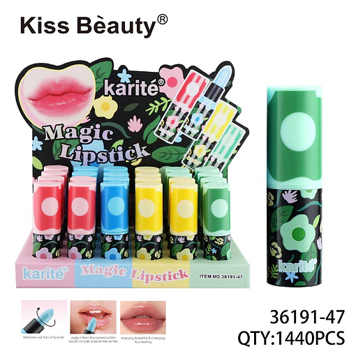 Labial Mágico Karité Kiss Beauty que Cambia de Color - Chuys Beautys | Chuy's Beautys