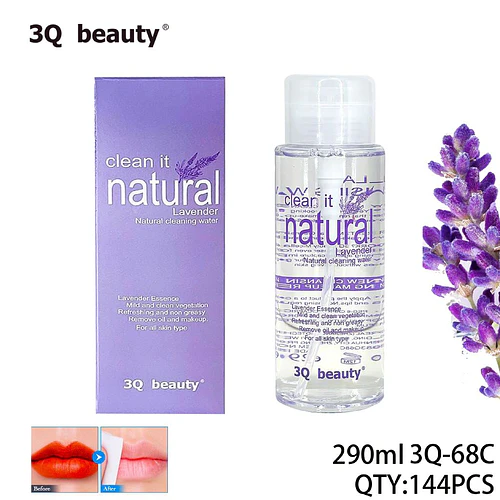 Agua limpiadora natural 3Q beauty de lavanda para todo tipo de piel - Chuys Beautys | Chuy's Beautys