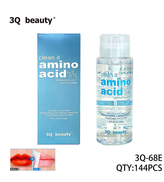 Agua Limpiadora e Hidratante Clean It Amino Acid 3Q Beauty