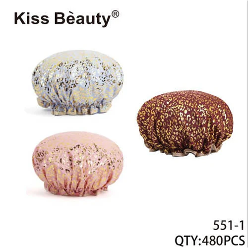 Gorro de ducha reutilizable con estampado animal Kiss Bèauty - Chuys Beautys | Chuy's Beautys