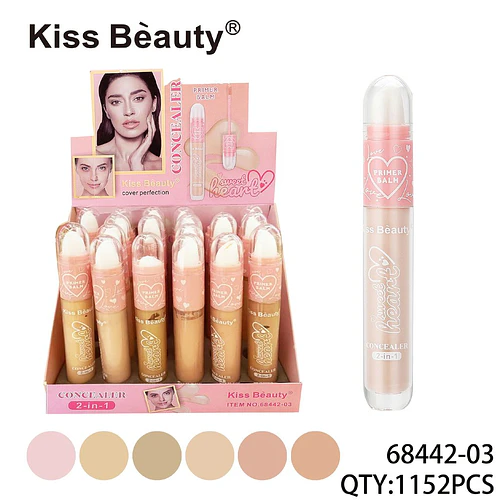 Corrector y Primer Balm 2 en 1 Sweet Heart Kiss Beauty - Chuys Beautys | Chuy's Beautys