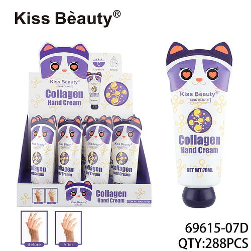 Crema de Manos Hidratante con Colágeno Kiss Bèauty Skin Clinic - Chuys Beautys | Chuy's Beautys