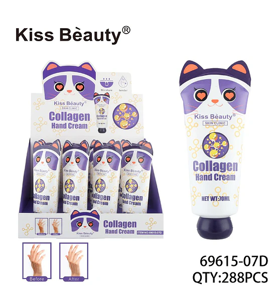 Crema de Manos Hidratante con Colágeno Kiss Bèauty Skin Clinic