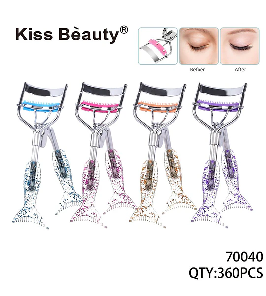Set de Rizadores de Pestañas con Mango Cola de Sirena Kiss Bèauty