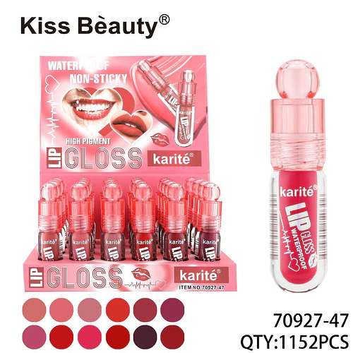 Brillo Labial Karité Waterproof de Alta Pigmentación y Larga Duración - Chuys Beautys | Chuy's Beautys