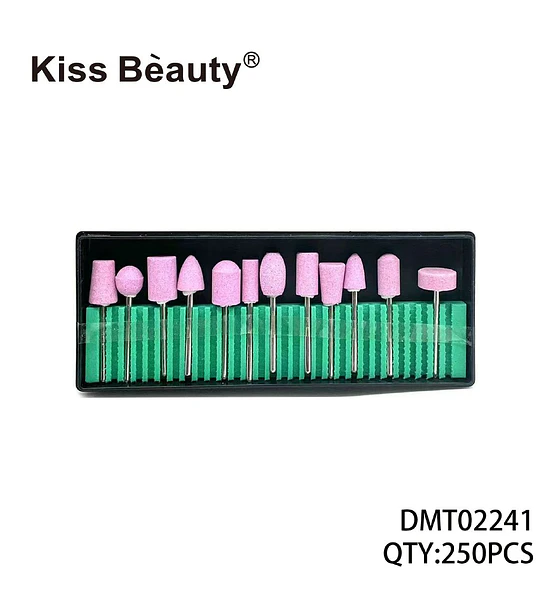 Set de fresas pulidoras de cerámica para uñas Kiss Bèauty