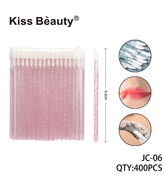 Aplicadores Microbrush Desechables de Precisión Kiss Bèauty 9.2cm, 400 Unidades