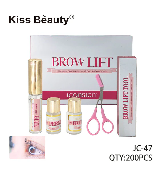 Kit de Laminado de Cejas Profesional Kiss Bèauty Brow Lift