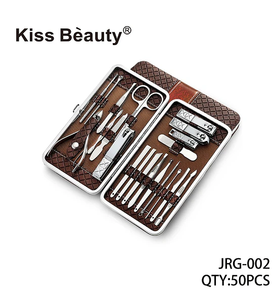 Set Profesional de Manicure y Pedicure Completo Kiss Bèauty 50 Piezas