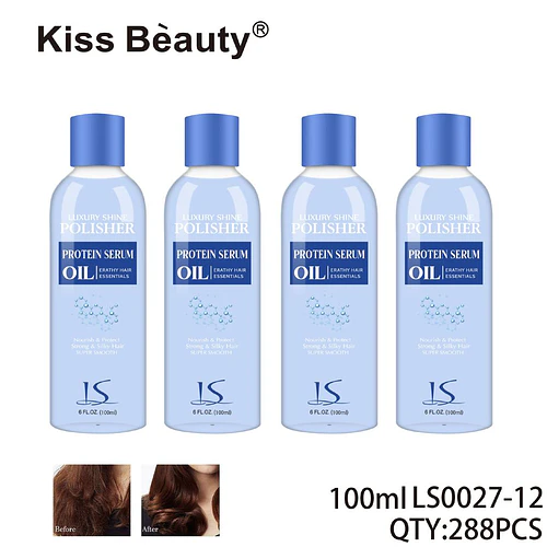 Kiss Bèauty Luxury Shine Polisher Serum de Proteína y Aceite Capilar - Chuys Beautys | Chuy's Beautys