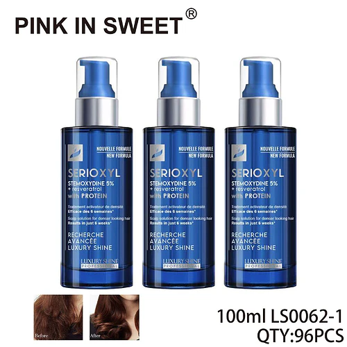 Tratamiento capilar Serioxyl Stemoxydine 5% para densidad y brillo profesional - Chuys Beautys | Chuy's Beautys