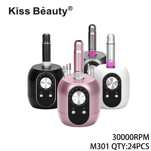 Torno de Uñas Eléctrico Profesional 30000RPM Kiss Bèauty M301 - Chuys Beautys | Chuy's Beautys