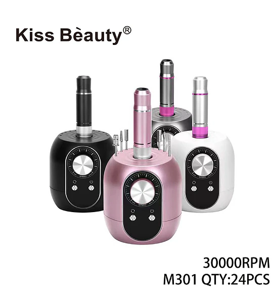 Torno de Uñas Eléctrico Profesional 30000RPM Kiss Bèauty M301