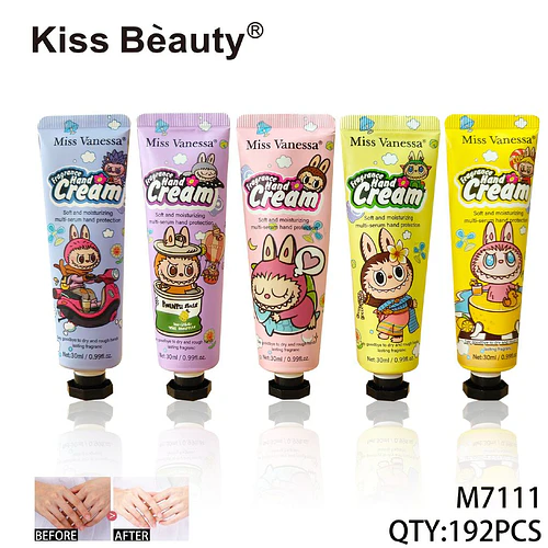 Crema de Manos Hidratante y Suavizante Miss Vanessa Kiss Beauty 30ml - Chuys Beautys | Chuy's Beautys