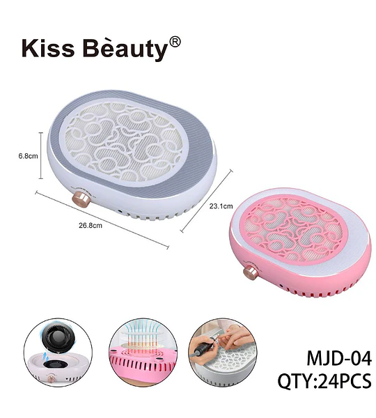 Colector de Polvo para Uñas Profesional Kiss Bèauty MJD-04 para Manicura