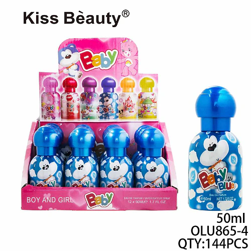Set de Fragancias Infantiles Variadas Kiss Beauty Baby Eau de Parfum 12x50ml - Chuys Beautys | Chuy's Beautys