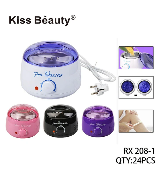 Calentador de Cera Eléctrico Profesional Kiss Bèauty Pro-Wax100 para Depilación