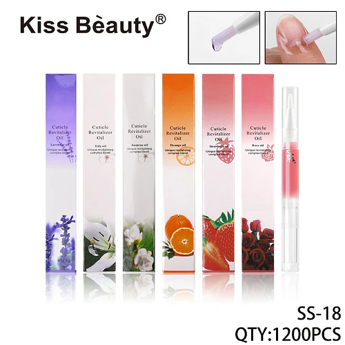 Aceite Revitalizador de Cutículas Kiss Bèauty con Esencias Variadas - Chuys Beautys | Chuy's Beautys